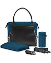 Cybex Priam Changing Bag - Mountain Blue - with Changing Mat Diaper Changing Bags