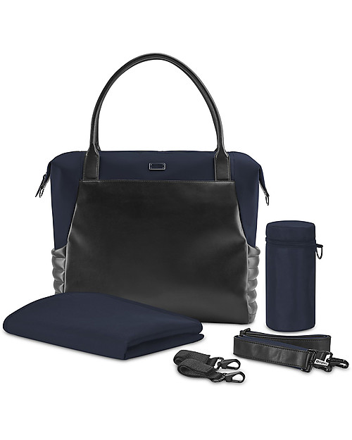 Cybex Priam Changing Bag - Nautical Blue - with Changing Mat Diaper Changing Bags