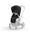 Cybex Priam4 Stroller - Frame Stroller Rosegold with Seat Pack Sepia Black Pushchairs