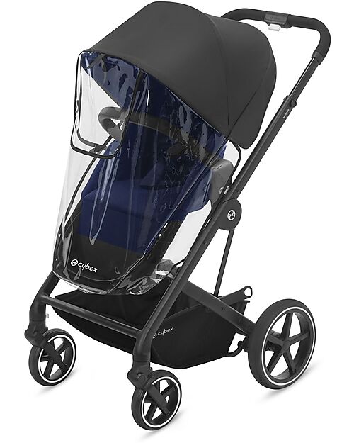Cybex Rain Cover for Eos Lux Stroller - Easy Installation Rain Cover