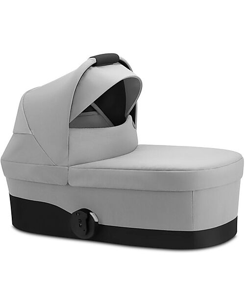 Cybex S Carrycot - Fog Grey - for Stroller Avi Spin + Eezy S Twist Pram Systems