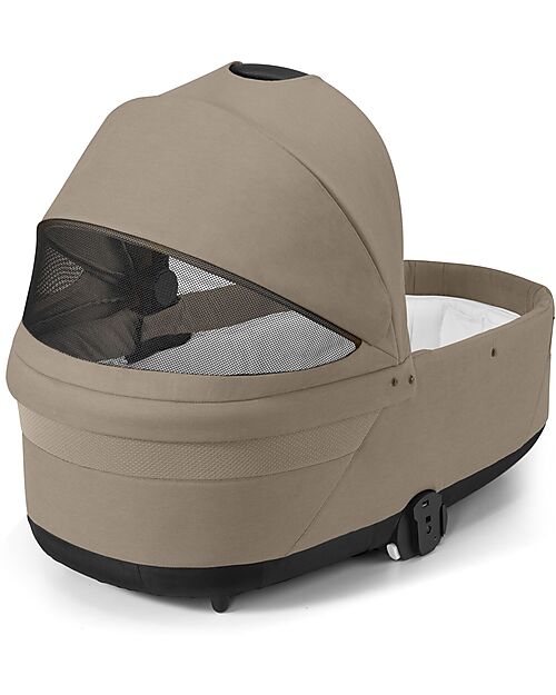 Cybex S Lux Carrycot - Almond Beige - for Balios Stroller Pram Systems