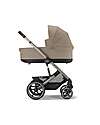 Cybex S Lux Carrycot - Almond Beige - for Balios Stroller Pram Systems