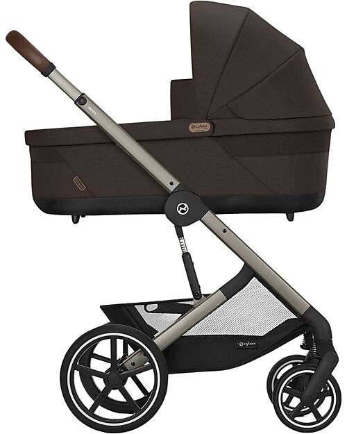 Cybex S Lux Carrycot - Chocolate Brown - for Balios stroller Pram Systems