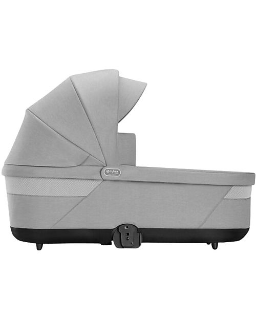 Cybex S Lux Carrycot - Lava Grey - Comfortable and Easy to Carry Pram Systems