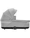 Cybex S Lux Carrycot - Lava Grey - Comfortable and Easy to Carry Pram Systems
