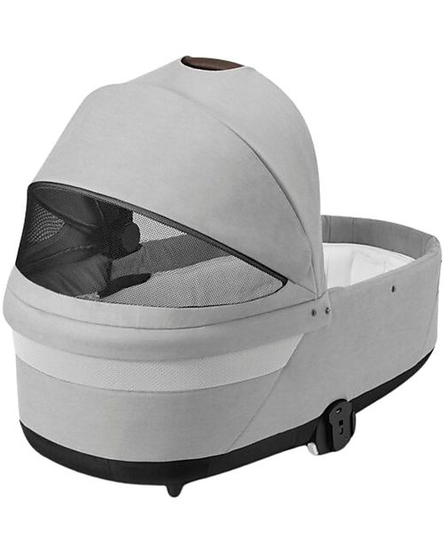 Cybex S Lux Carrycot - Lava Grey - Comfortable and Easy to Carry Pram Systems
