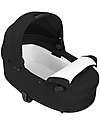 Cybex S Lux Carrycot - Moon Black - for Balios Stroller Pram Systems
