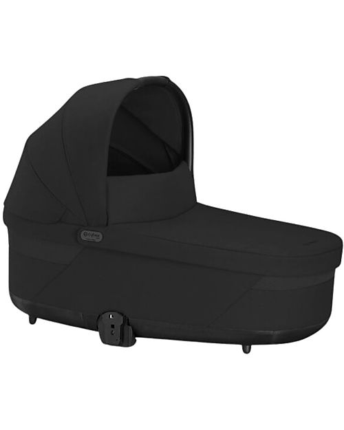 Cybex S Lux Carrycot - Moon Black - for Balios Stroller Pram Systems