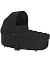 Cybex S Lux Carrycot - Moon Black - for Balios Stroller Pram Systems