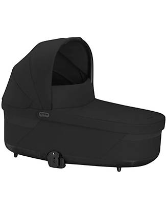 Cybex S Lux Carrycot - Moon Black - for Balios Stroller Pram Systems