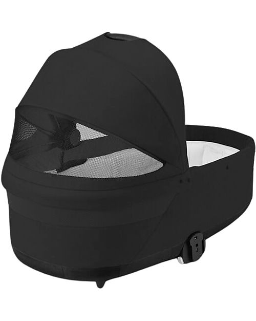 Cybex S Lux Carrycot - Moon Black - for Balios Stroller Pram Systems