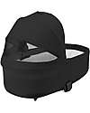 Cybex S Lux Carrycot - Moon Black - for Balios Stroller Pram Systems