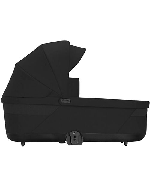 Cybex S Lux Carrycot - Moon Black - for Balios Stroller Pram Systems