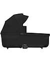Cybex S Lux Carrycot - Moon Black - for Balios Stroller Pram Systems