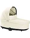 Cybex S Lux Carrycot - Seashell Beige - for Balios Stroller Pram Systems