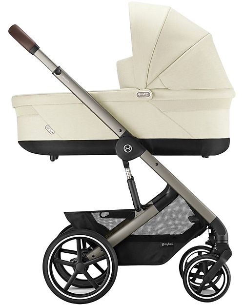 Cybex S Lux Carrycot - Seashell Beige - for Balios Stroller Pram Systems
