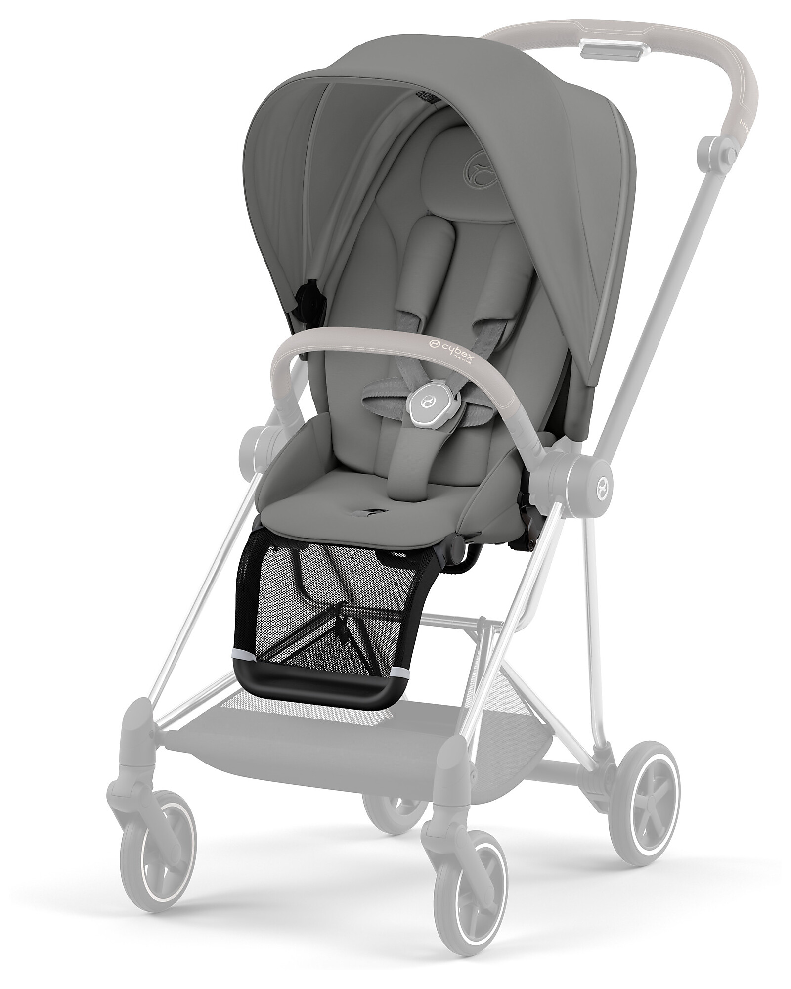 Cybex Seat for Mios Stroller - Mirage Gray - Agility and Elegance Cybex Seat for Mios Stroller - Mirage Gray - Agility and Elegance