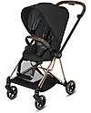 Cybex Seat Pack Comfort for Mios Stroller - Deep Black - Includes Canopy Pushchairs