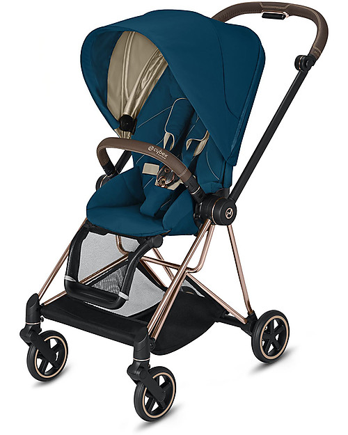 Cybex Seat Pack Comfort for Mios Stroller - Mountain Blue - Includes Canopy Pushchairs