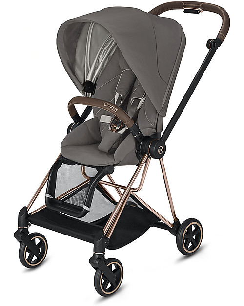 Cybex Seat Pack Comfort for Mios Stroller - Soho Grey - Includes Canopy Pushchairs