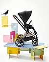 Cybex Seat Pack Comfort  for Priam Stroller - Deep Black - Includes Canopy Pushchairs