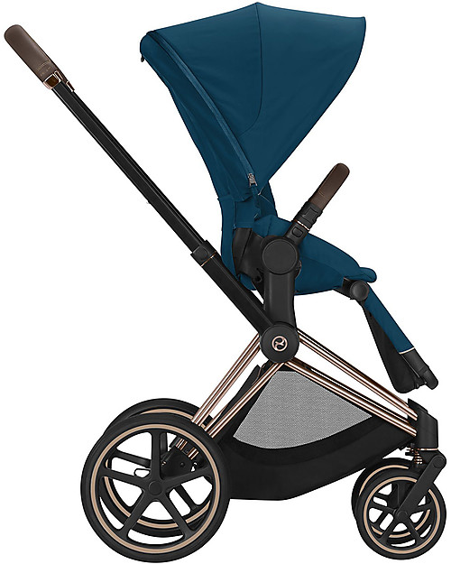 Cybex Seat Pack Comfort  for Priam Stroller - Mountain Blue - Includes Canopy Pushchairs
