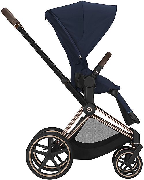 Cybex Seat Pack Comfort for Priam Stroller - Nautical Blue - Includes Canopy Pushchairs