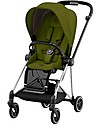 Cybex Seat Pack for Mios3 Stroller - Khaki Green - with Canopy Pushchairs