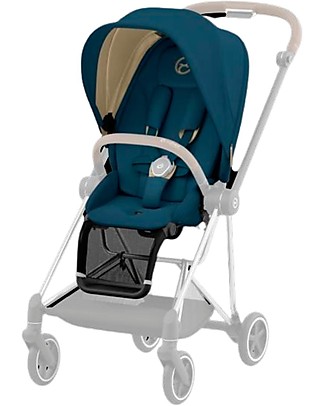 Cybex Seat Pack for Mios3 Stroller - Mountain Blue - with Canopy Pushchairs