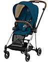 Cybex Seat Pack for Mios3 Stroller - Mountain Blue - with Canopy Pushchairs
