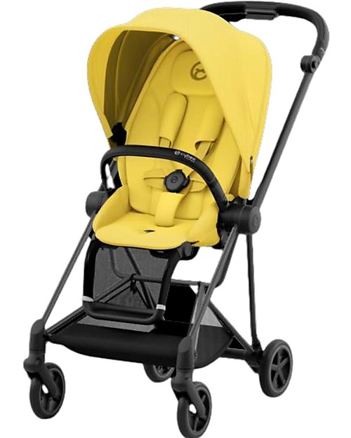 Cybex Seat Pack for Mios3 Stroller - Mustard Yellow - with Canopy Pushchairs