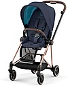 Cybex Seat Pack for Mios3 Stroller - Nautical Blue - with Canopy Pushchairs