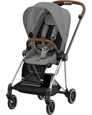 Cybex Seat Pack for Mios3 Stroller - Soho Grey - with Canopy Pushchairs