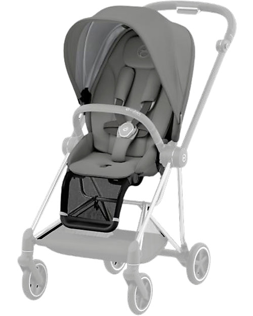Cybex Seat Pack for Mios3 Stroller - Soho Grey - with Canopy Pushchairs
