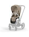 Cybex Seat Pack for Priam or e-Priam Stroller - Cozy Beige - Includes Canopy Pushchairs