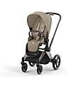 Cybex Seat Pack for Priam or e-Priam Stroller - Cozy Beige - Includes Canopy Pushchairs