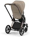 Cybex Seat Pack for Priam or e-Priam Stroller - Cozy Beige - Includes Canopy Pushchairs
