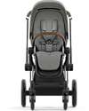 Cybex Seat Pack for Priam or e-Priam Stroller - Mirage Grey - Includes Canopy Pushchairs