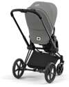 Cybex Seat Pack for Priam or e-Priam Stroller - Mirage Grey - Includes Canopy Pushchairs