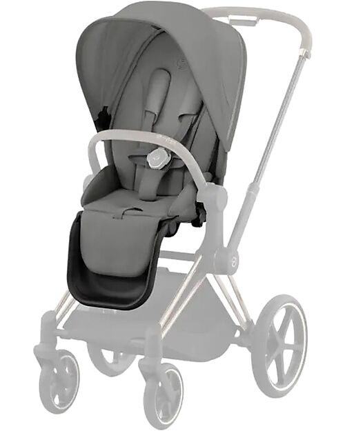 Cybex Seat Pack for Priam or e-Priam Stroller - Mirage Grey - Includes Canopy Pushchairs