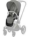 Cybex Seat Pack for Priam or e-Priam Stroller - Mirage Grey - Includes Canopy Pushchairs