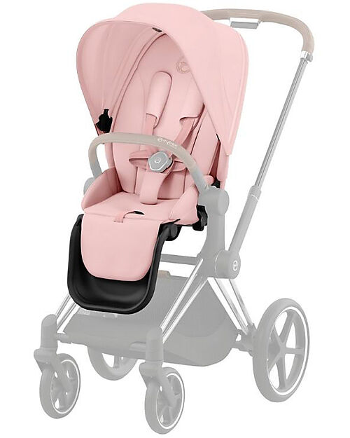 Cybex Seat Pack for Priam or e-Priam Stroller - Peach Pink - Includes Canopy Pushchairs