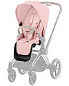 Cybex Seat Pack for Priam or e-Priam Stroller - Peach Pink - Includes Canopy Pushchairs