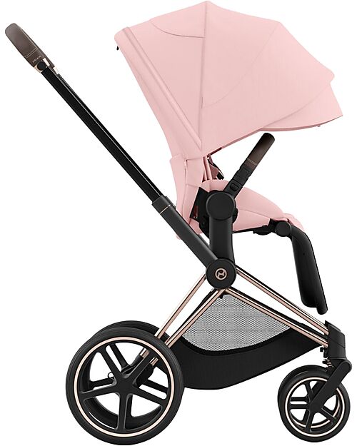 Cybex Seat Pack for Priam or e-Priam Stroller - Peach Pink - Includes Canopy Pushchairs