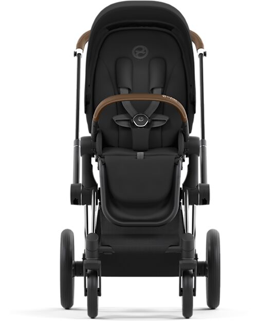 Cybex Seat Pack for Priam or e-Priam Stroller - Sepia Black - Includes Canopy Pushchairs