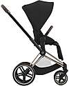 Cybex Seat Pack for Priam or e-Priam Stroller - Sepia Black - Includes Canopy Pushchairs