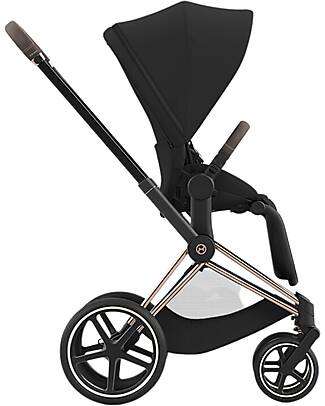 Cybex Seat Pack for Priam or e-Priam Stroller - Sepia Black - Includes Canopy Pushchairs