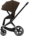 Cybex Seat Pack for Priam4 or e-Priam Stroller - Khaki Green - with Canopy Pushchairs
