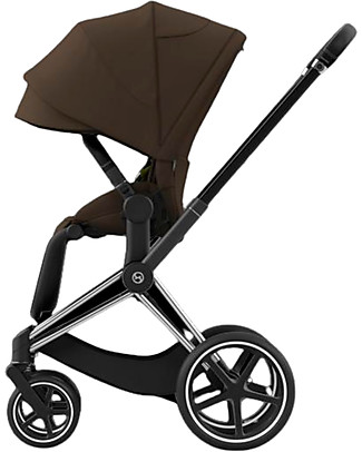 Cybex Seat Pack for Priam4 or e-Priam Stroller - Khaki Green - with Canopy Pushchairs